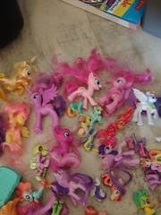 My Little Pony MLP Mixed Lot of Mini Figures, Dolls, Various Types & Generations