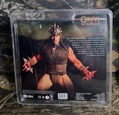 2008 NECA CONAN BARBARIAN MOVIE PIT FIGHTER ACTION FIGURE ARNOLD REEL TOYS