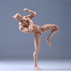 US Romankey X COWL 1/12 Pale Flexible 6″ Male Action Figure Joint Doll Body&Head