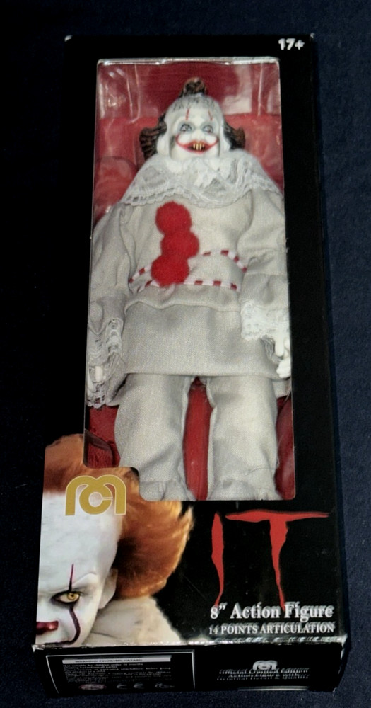 MEGO 2021 STEPHEN KING’S IT PENNYWISE CLOWN 8″ ACTION FIGURE BOXED HORROR