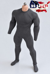1/6 Stretch Bodysuit Tight Leotard For 12″ Male Muscular Figure M34 M35 PHICEN