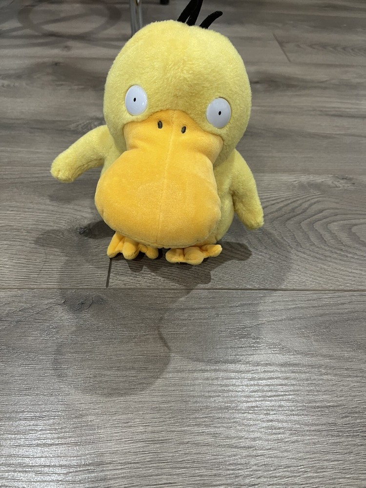 Official Licensed Pokemon Psyduck Plush Stuffed Figure Toy Gift W/o Tags Sounds
