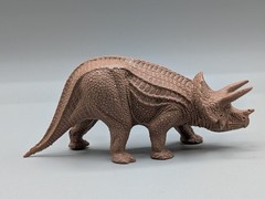Triceratops 5.5″ Dinosaur Toy Figure British Museum Of Natural History 1975