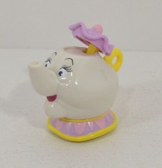 1992 Mrs Potts 2.25″ McDonald’s EUROPE Action Figure Disney Beauty and the Beast