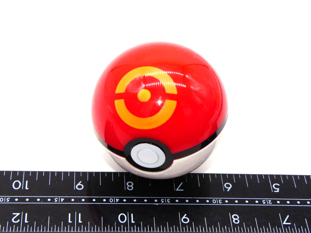Pokemon Pokeball Pop Action Ball Plastic Toy Red White Yellow