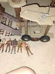 Kenner Robin Hood Prince Of Thieves Sherwood Forest Playset And Loose Figures
