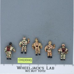 Military Muscle Men Lot of 5 Figures 1993 San Francisco Toymakers