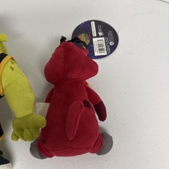Space Jam 30th Anniversary Set Of 3 6-8 Inch Plush Bag Clips NEW