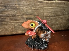 Skylanders Drobot Dragon Figure Orange Black Red Silver Collectible