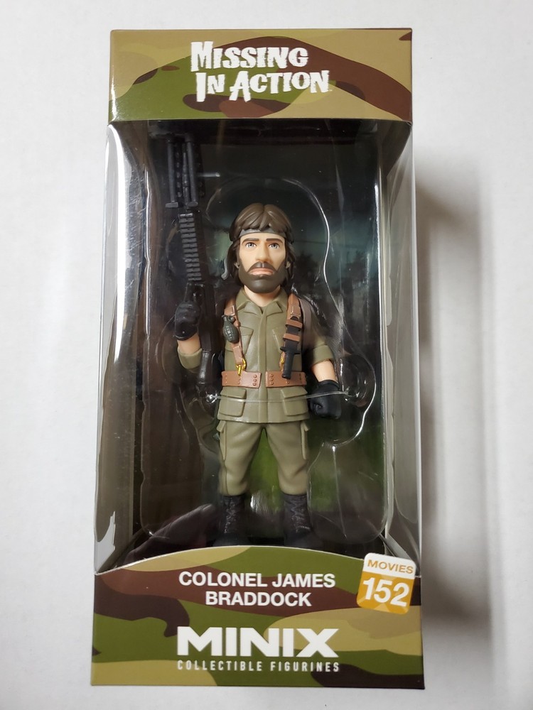 Colonel James Braddock Missing in Action MINIX Figure Movies 152 (Chuck Norris)
