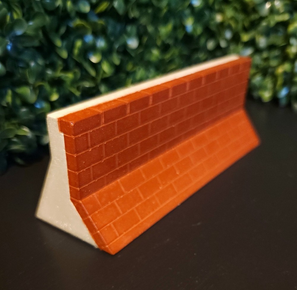 Fingerboard Cement Barrier Obstacle