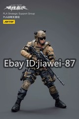 1/18 JOYTOY PLA Strategic Support Group ABS PVC Action Figure Model H10.5CM(4in)