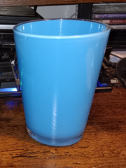 Justice League America DC Comics Blue Plastic Cup 10-12oz, rare free ship,