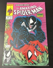 McFarlane Marvel Venom Statue, The Amazing Spider-Man #316, Cracked Case Plastic