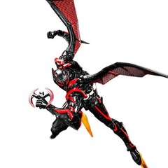Amazing Yamaguchi Batman Beyond Figure 1/12 Scale PVC Model Toy With Box