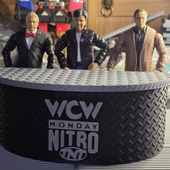 WWE Mattel 3D Printed WCW Monday Nitro Announce Table Accessory
