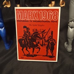 Marx Toys Noble Knights 12″ Figure Lot 1999 Reissue 5 Figures Armor COA Booklet