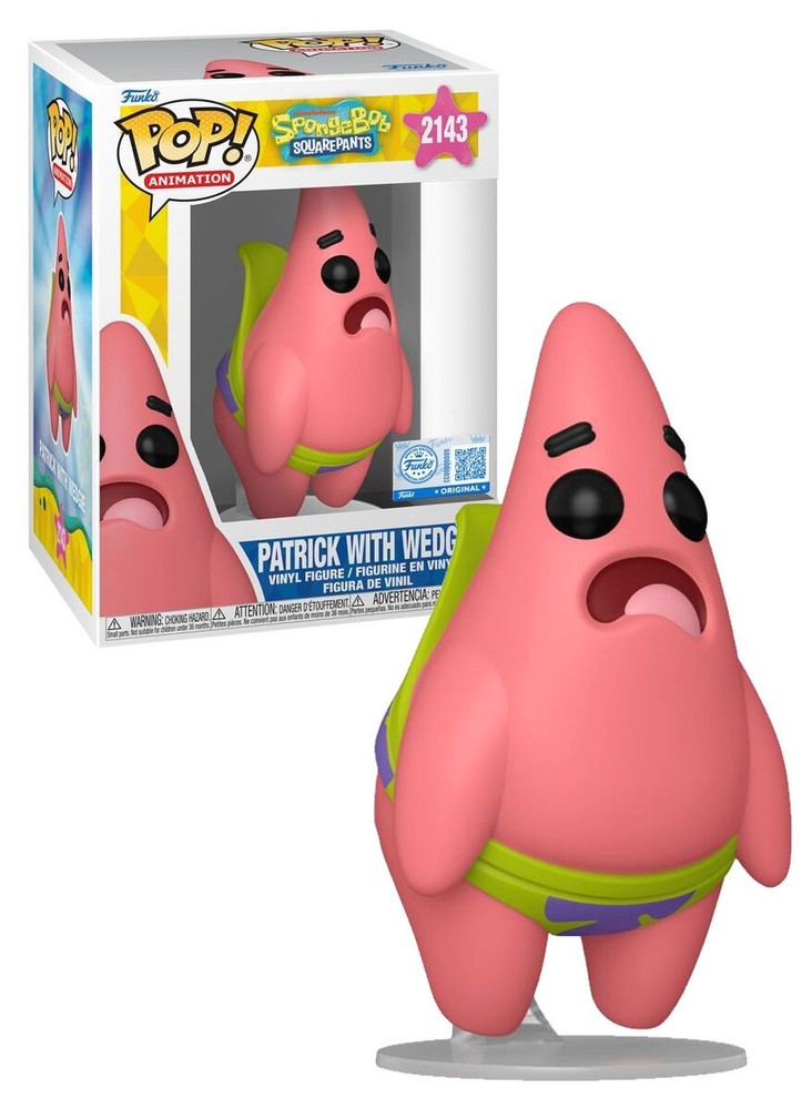 Funko POP! Animation Spongebob Squarepants #2143 Patrick With Wedgie – New