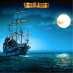 1/6 Jack Sparrow Backdrops 15″x15″ – For 1/6 DX06 DX15 Pirates POTC Figures