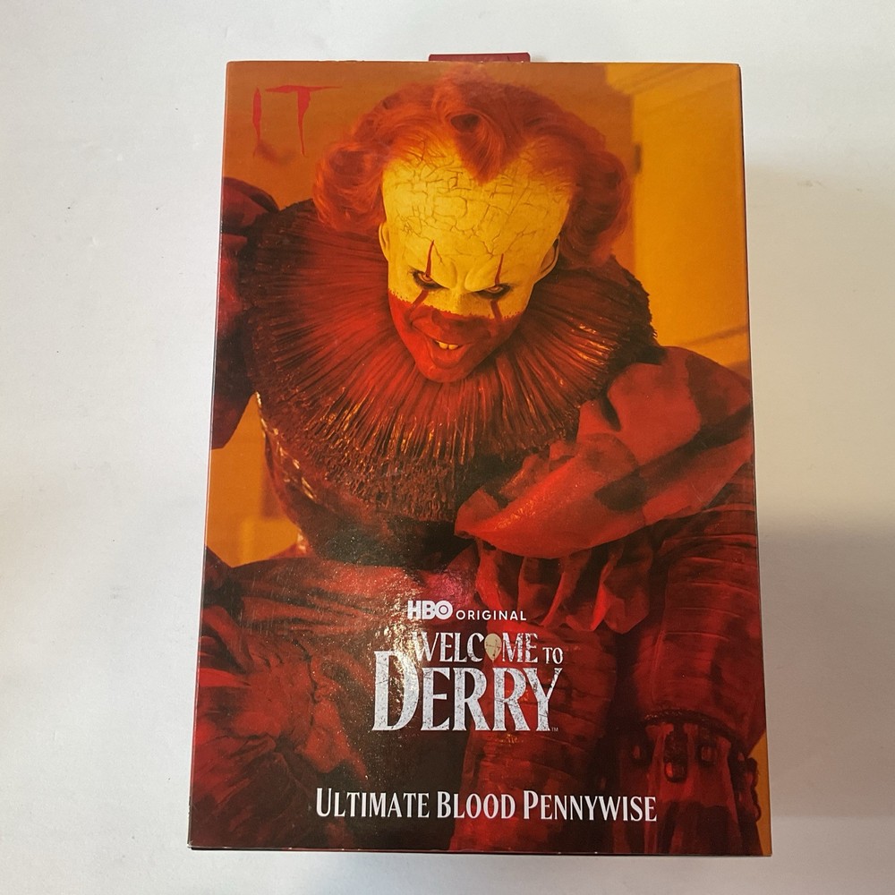 Neca IT Ultimate Blood Pennywise Welcome To Derry Figure NEW