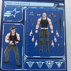 G.I. Joe 6″ Classified Series Sgt Slaughter #53 (2023) Amazon Exclusive shipper