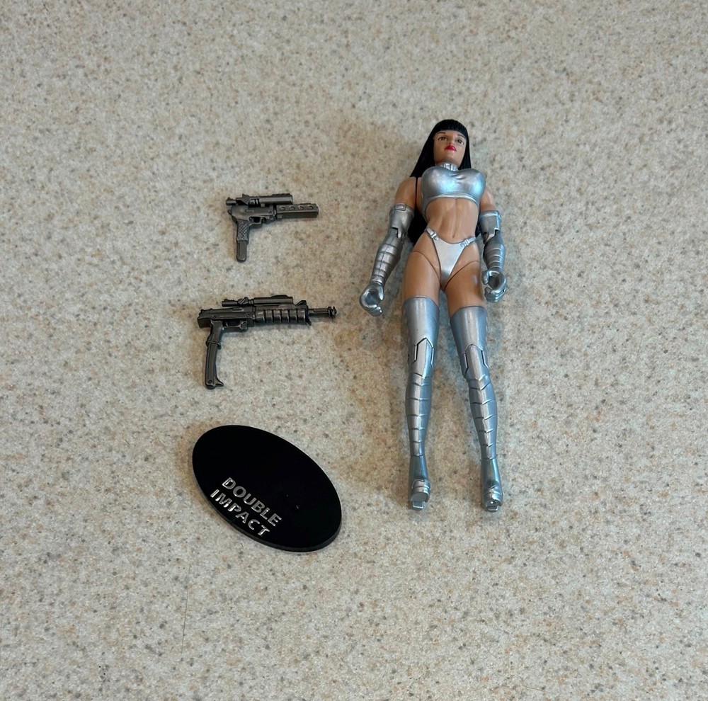 DOUBLE IMPACT Jazz PLATINUM Action Figure (1998 Skybolt) — Loose Complete