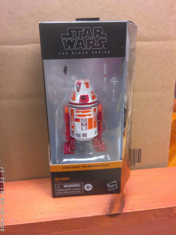 star wars R4-6DO black series MANDALORIAN walmart exclusive NON MINT minor damag