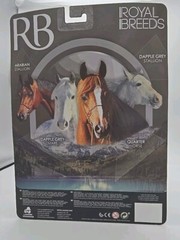 ROYAL BREEDS Horse Figurine And Comb Arabian Stallion