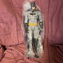 DC Batman Action Figure Gray Black Yellow Plastic – Batman Franchise Bat