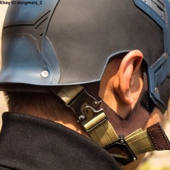New Cattoys 1:1 Captain America Wearable Helmet Replica Cosplay Prop In Stock