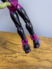 2003 Bandai Teen Titans Go Beast Boy Cheetah Shifting Figure 6” Loose