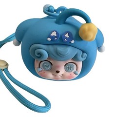 Jotoys Q.Kid Emotional Monsters Series Blind Box Rubber Earphone Bag Sadness
