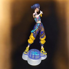 Fanart figure Zoey airbrush painted 9.8 inch Adult 17+