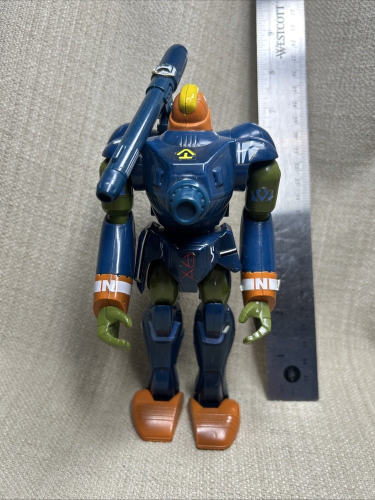 1994 Playmates Exosquad Robotech Power Armor Zentraedi Blue Green Mech Robot
