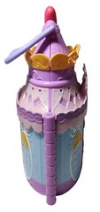 Hasbro My Little Pony Portable Castle Playset House Pink Purple Retro 2014 9.5in
