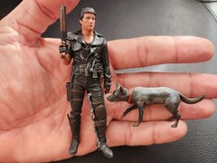 Mad Max 2 (with Dog) Painted Figures SET 1/18 Scale Diorama (Handmade Accessory)