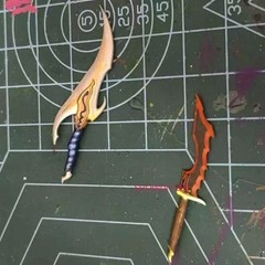 1/12 Sung Jin Woo Painted Weapon Accessories For 6″ Action Figure ( No Figure)