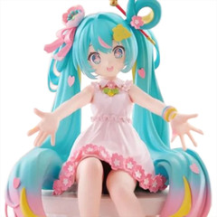 Hatsune Miku 10th Anniversary Noodle Stopper Statue FuRyu