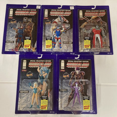 Youngblood Bend-ems Action Figures 1995 with Comic Book