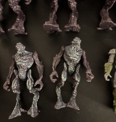 BIG Final Faction Action Figure & Accessories Lot Kharn Alien Hive, Weapons