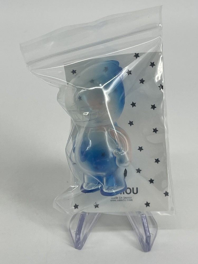Uamou Bastard Transparent Resin 2.8in – Blue & Clear