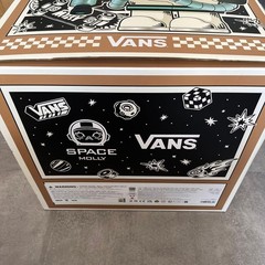 POP MART MEGA SPACE MOLLY VANS 1000% & 400% Figure PVC ABS PC w/Box JAPAN NEW