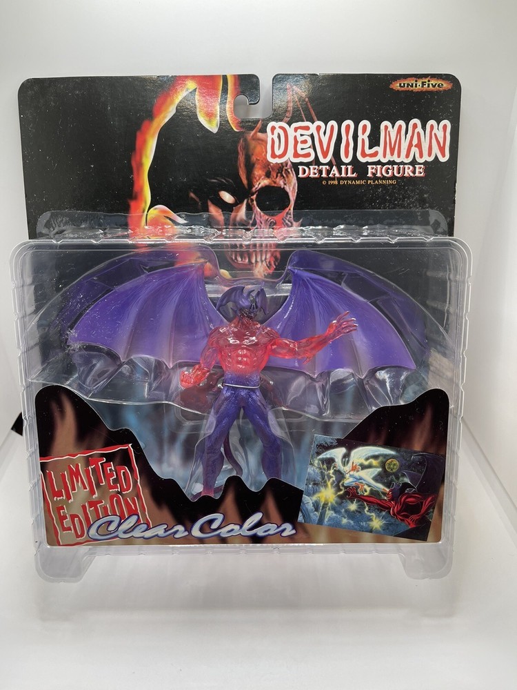 Uni-Five Devil man Devilman Detail Figure Limited Edition Clear Color