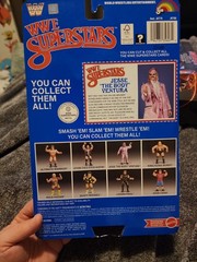 Mattel WWE Wrestling Superstars LJN RARE BLACK CARD 8″ Jesse The Body Ventura!