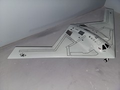 1:48 scale B-21 Raider-Stealth Bomber Model Kit-Disassembled and Unpainted