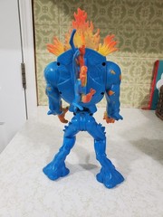 Max Steel Elementor Water And Fire Action Figure Mattel 2006 Working Condition