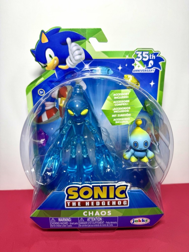 2026 JAKKS Sonic the Hedgehog 35th Anniversary Figure – CHAOS (w/ Chao)