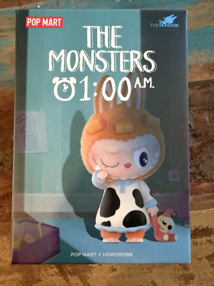 Authentic POP MART Labubu The Monsters 1:00 AM Series “RELAXED TIME”