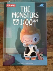 Authentic POP MART Labubu The Monsters 1:00 AM Series “RELAXED TIME”