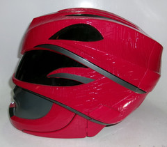Bandai Mighty Morphin Power Rangers Movie Red Ranger Helmet 2017 – Used Wear